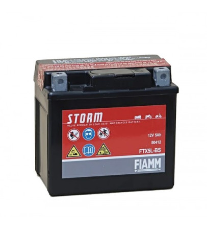 Аккумулятор Fiamm - Moto 7904476 FTX5L-BS (12V 5ah)                                                                                                                                                                                                                                                