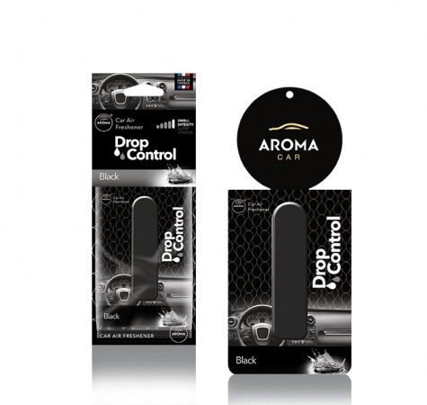 Ароматизатор Aroma car DROP CONTROL - Black                                                                                                                                                                                        