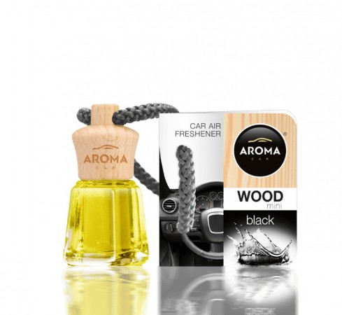 Ароматизатор Aroma car Wood - Black 4ml                                                                                                                                                                                        