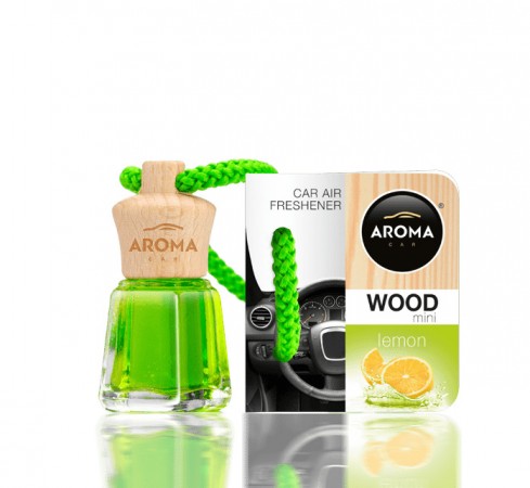 Ароматизатор Aroma car Wood - Lemon 4ml                                                                                                                                                                                        