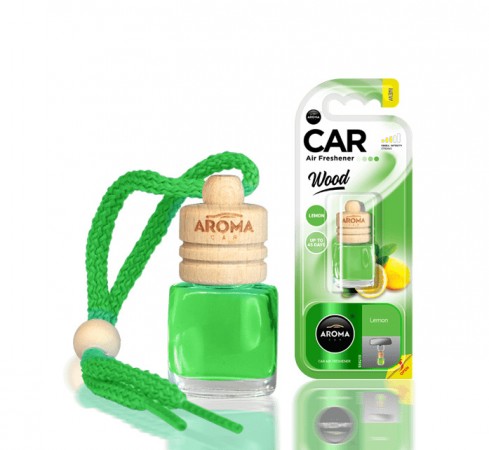 Ароматизатор Aroma car Wood - Lemon 6ml                                                                                                                                                                                        