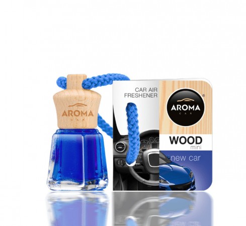 Ароматизатор Aroma car Wood - New Car 4ml                                                                                                                                                                                        