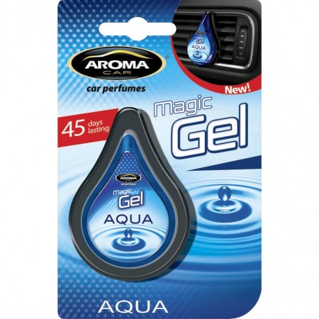 Ароматизатор на дефлектор MAGIC GEL Aroma Car Aqua 10g                                                                                                                                                                                        