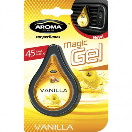 Ароматизатор на дефлектор MAGIC GEL Aroma Car Vanilla 10g                                                                                                                                                                                        