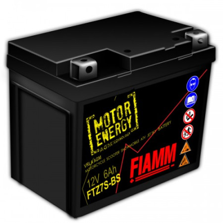 Fiamm - Moto 7904477 FTZ7S-BS (12V/6Ah)                                                                                                                                                                                                                                                