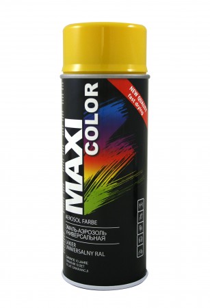 Краска Maxi Color Желтая 400ml